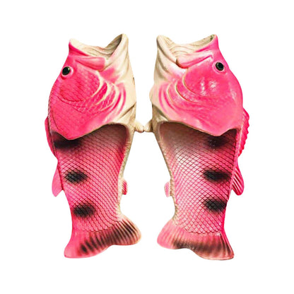FinnFlips™ – Fish-Shaped Slide Slipper