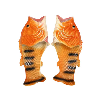 FinnFlips™ – Fish-Shaped Slide Slipper