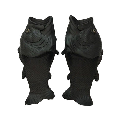 FinnFlips™ – Fish-Shaped Slide Slipper