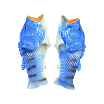 FinnFlips™ – Fish-Shaped Slide Slipper