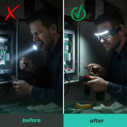 LumiGuard™ - LED safety glasses