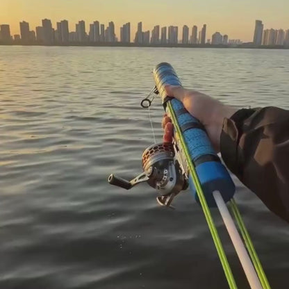Slingshot fishing rod + reel kit