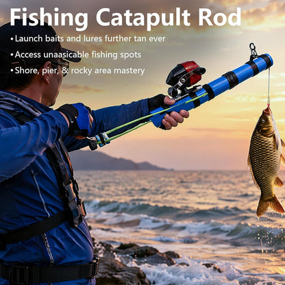 SlingCaster  – Slingshot Fishing Rod