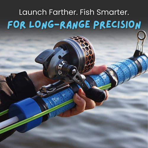 Slingshot fishing rod + reel kit